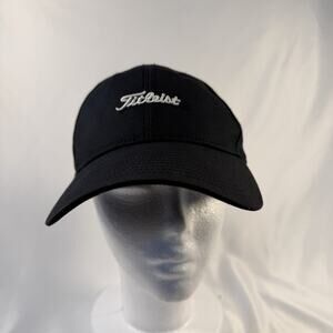 Titleist Embroidered Symbol Black Baseball Cap
